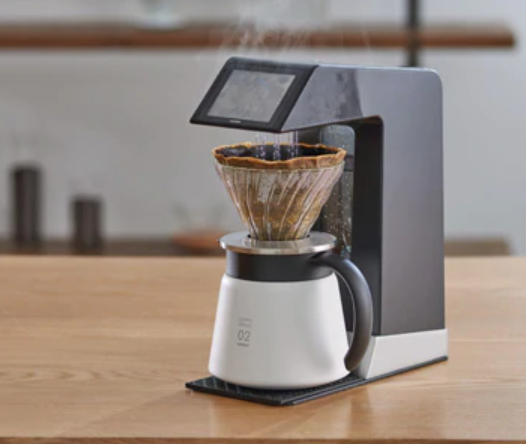Hario V60-02 Insulated Stainless Steel Server-White