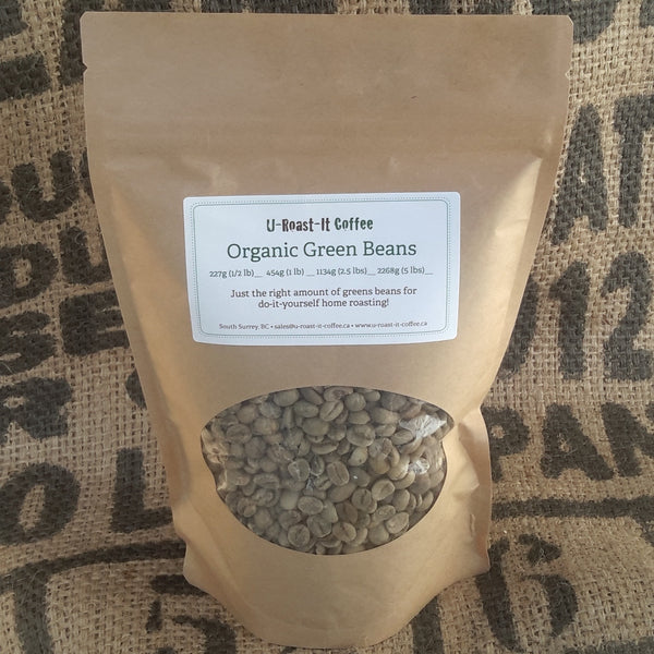 Fair Trade Organic Sumatran Green Beans-Mandheling