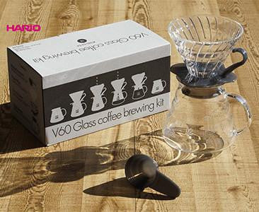 Hario V60 Glass Coffee Brewing Kit