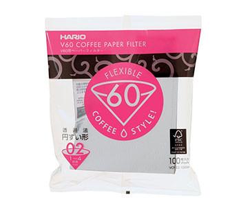 Hario V60-02 filter-bleached