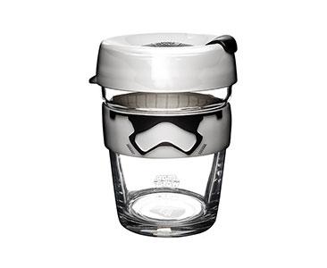 KeepCup-Storm Trooper glass reusable cup-12oz